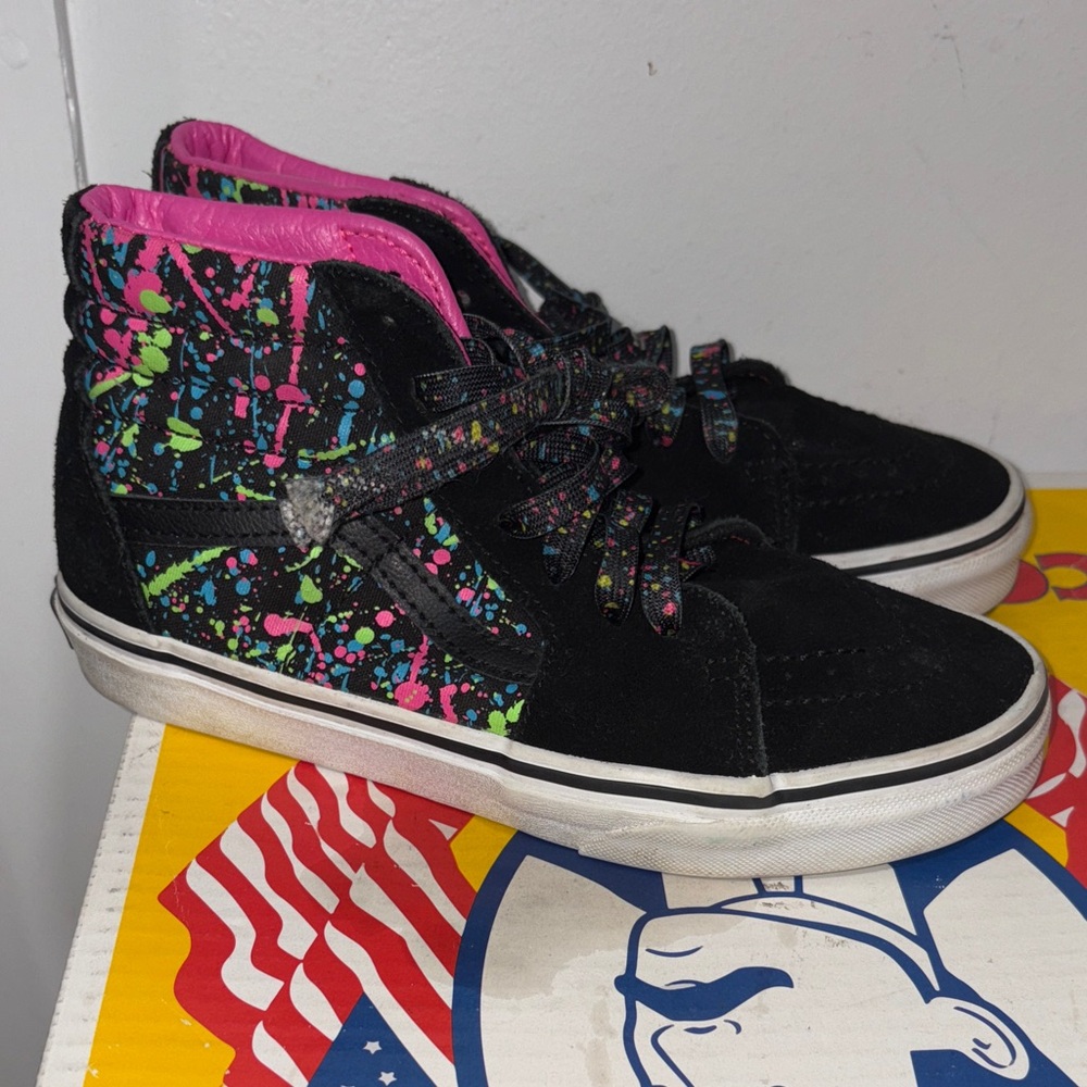 Vans High-Top Kids Sneakers for girls size 3.0